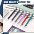 Leinuosen 48 Pcs Stylus Pens for Touch Screens, 2 in 1 Ballpoint Pen with Stylus Tip, Mixed Colors