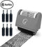 Vantamo Identity Theft Protection Roller Stamp, Wide Confidential Stamp with 6 Ink Refill, Classy Gray Security Stamp