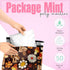 Package Mint Poly Mailers 50 Pack - 10 x 13 Waterproof & Tear Resistant Mailing Envelopes for Small Business (Mushroom)