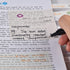 BAYTORY 700 Sheets Transparent Sticky Notes, Clear Waterproof 3 x 3 inch Memo Pad, Self-Adhesive Writable Index Tabs
