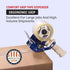 Tape Logic 2" Work Horse Packing Tape Dispenser Gun - Heavy Duty Industrial & Hand-Held for Packing, Shipping, Mailing