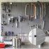 43 Set (172Pcs) Pegboard Mounting Kit - Installation Hardware with Screws, Spacers, Washers for 1/8 and 1/4 Inch