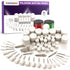 82Pcs Polishing Buffing Wheel Kit, Compatible with Dremel Rotary Tool, Different Shapes, 1/8" Shank