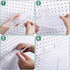 4 Set Pegboard Shelf - Clear Acrylic Shelf with Metal Hooks for Peg Board Organizer Accessories Storage in Craft Room