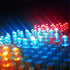 100pcs 5mm 3V 20mA Bulbs Novelty Place White LED Diode Lights - Super Bright Clear Transparent DC Light Emitting Diode