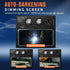 2 4/9-13 Dimming 4.33x3.54in TRQWH Welding Lens - Solar Auto Darkening Welding Helmet Lens True Color Technology