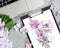 WAVEYU Hardboard Office Clipboard, Decorative Marble Design Clipboard for Students and Office Use
