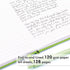 feela 5 Pack Notebooks Journals, Hardcover Classic Ruled Lined Journals with Pen Holder, A5, Green