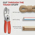 Ronan Multi-Cut Quick Change Utility Cutter, Razor Sharp Multipurpose Cutting Tool Cuts Cable, Wood, Carpet, Laminate