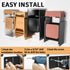 240 LBS 2 Pack YYR Folding Chair Storage Rack, Garden Tool & Foldable Chairs Organizer Hangers for Garage Organization