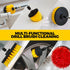 22Pack Set,Scrub Holikme Drill Brush Attachments Pads & Sponge, Buffing Pads,Power Scrubber Brush,Car Polishing Pad