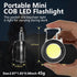 2 Pack, 1000 SEFONE Keychain Flashlight Lumens EDC Flashlight COB Work Light, Bottle Opener Keychain Mini Pocket