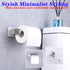 FG1605-LS GERZWY Toilet Paper Holder Paper Towel Dispenser Tissue Roll Hanger Wall Mounted Brushed Stainless Steel