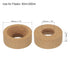 uxcell Lab Flask Support Cork Stand 80mm Diameter Round Bottom Holder for 50ml-250ml Flasks 4Pcs