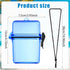 Outus 3 Pieces Waterproof Case ID Card Holder with Floating Sports Case Locker and Rope (Rose Blue Black)