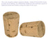 MECCANIXITY Tapered Cork, 12.7x9.5x17.5mm Natural Wooden Leakproof Cork Stoppers, Pack of 36