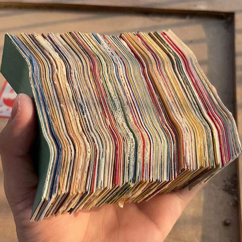 100PCS Pack,1.5''5.5'',0.4mmThickness,Exotic Mixed Wood Veneer Sheets Variety Wooden Chip