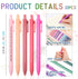 Janlaugh 30 Pcs Inspirational Pens Bulk, Motivational Ballpoint Pens with Stylus Tip, Funny Positive Gifts for Office,
