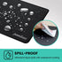 Perixx DX-1000L Waterproof Gaming Mouse Pad, Non-Slip Rubber Base, L Size 12.60x10.60x0.08 Inches