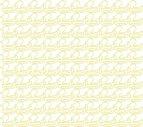 Duck Paper Clips 100pcs, Cute Yellow Duckling Design for Organizing Office School Paper Files