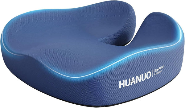 HUANUO Ergonomic Seat Cushion for Office Chair, Extra Large Car Seat Cushion,