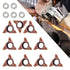 Pneumatic Chamfering Machine Inserts, Carbide Inserts for Wood Turning Tungsten Carbide Cutters Set