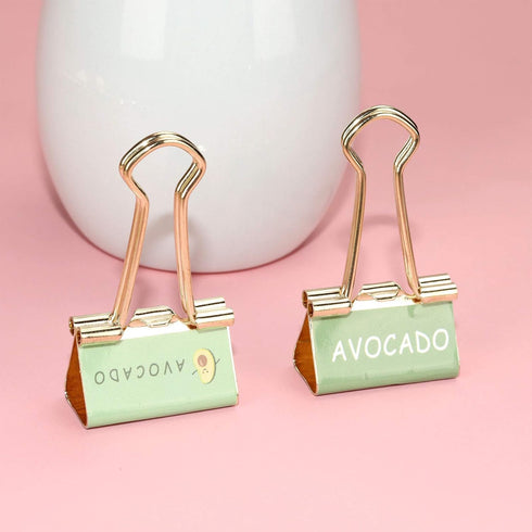 Cute Desk Accessories Package for Women, Includes Ballpoint Pens, Paper Clips, Note Paper, Binders, and Thumbtacks