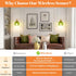 15 VerRon Rechargeable Battery Operated Wall Sconce with Green Glass Lampshade, Wireless Wall Scone Decor with Remote