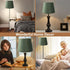 16.5cm 21.5cm 16cm E27 E14 Fabric Lampshade Top Diameter Bottom Diameter Height, Small Lamp Shade ideal for Table