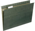 Smead 64155 Hanging File Folders, 1/5 Tab, Legal Green, 25/Box