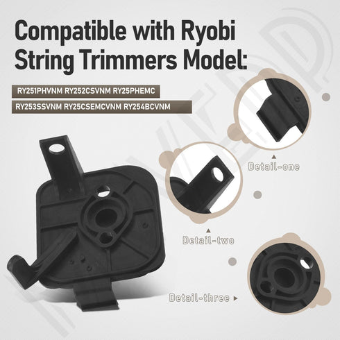 308649003 307191001 5687301 Air Filter & Cover for Ryobi RY251PH RY252CS RY253SS RY254BC String Trimmers