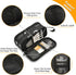 XUWU Skull Cat Moon Goth Large Capacity Pencil Case, 3 Compartments Big Storage Makeup Pouch, Desk Organizer for School