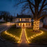 150 Commercial 50 LUCKY SHINE LED Warm White Christmas Lights, Grade Decorative Lighting String Brown Wire FT