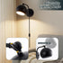Btvsd Set 2, Bathroom(2 Bulbs Plug in Wall Sconces of Adjustable Angle Black Wall Lights with Plug in Cord & On/Off