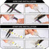 40 Packs LED Strip Connector 4 Pin, 10 mm LED Connectors for Strip Lights, Waterproof RGB Unwired Clips