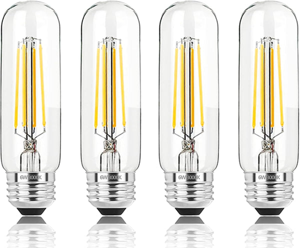 5 Inch E26 Led Bulb Equal 80 Watt, 3000K Warm White Edison