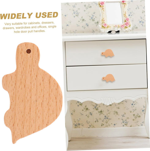 Alipis Cabinet Knob Cartoon Animal Dresser Pull Handle for Room Lightweight Cupboard Pulls with Screws for Wardrobe