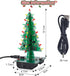 3D 3 Christmas Tree Soldering Project, Icstation Xmas Tree Soldering Kit with LED Flashing Lights DIY Soldering