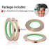 Oubaka 4 Pack Copper Foil Tape - Double-Sided Conductive Adhesive for EMI Shielding and Electrical Repairs (1/8" x 21.9