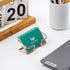 Business Card Holder for Desk, Cute Metal Card Organizer, Office Accessories for Men and Women, Rose Gold