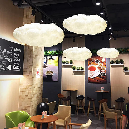 shlutesoy Adjustable Luminous DIY Cloud Light, High Brightness Floating Clouds Night Light, Easy for Adults and Kids