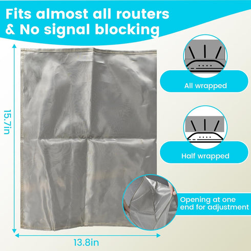 Oegrel 14 15.8In WiFi Router Cover for Protection, WiFi Guard Cover, *