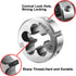 ATOPLEE M14 Metric Right Hand Thread Die, M14 X 1.5mm, 1pc