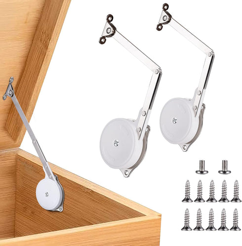 2 Pack | Toys Box Hinges Soft Close - HBL Lid Support