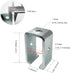 Channel Trolley Track Hanger Bracket for UNISTRUT Strut Channel, 1-5/8 Intermediate Support Hanger Bracket