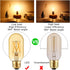 LiteHistory E26 LED Bulb 6W Equivalent E26 Bulb 60 watt Warm White 2200K Amber E26 Edison Bulb dimmable AC120V 400lm Tubular T14 T45 LED Bulb for Pendant, Sputnik,Vanity,Wall sconces Pack of 6 by LiteHistory