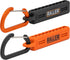 Screwdriver Bit Holder Storage Organizer, Railer 10-Hole Black and Orange Bit Holder with Carabiner, 2 Pack