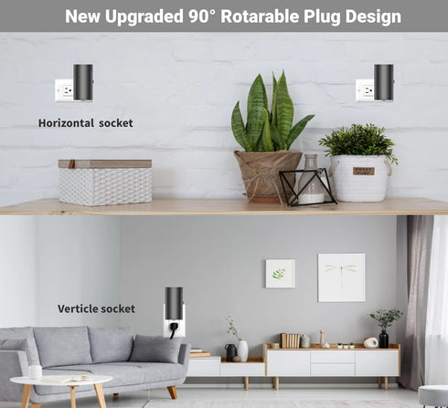 Light,0-300LM 2700K,Dimmable 4 Pack TSEXES LED Night Lights Plug into Wall,Dusk to Dawn Sensor Night Adjustable