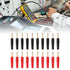 5 Set Banana Plug Wire Kit 10A, Solder Connect 2mm Test Cable, Electrical Inspection Tool for Home Industry