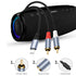 3.3FT USB-C to Dual RCA Cable - Digital to Analog Audio Cable with DAC Chip, Gold-Plated RCA Connectors, Dual-Shielded